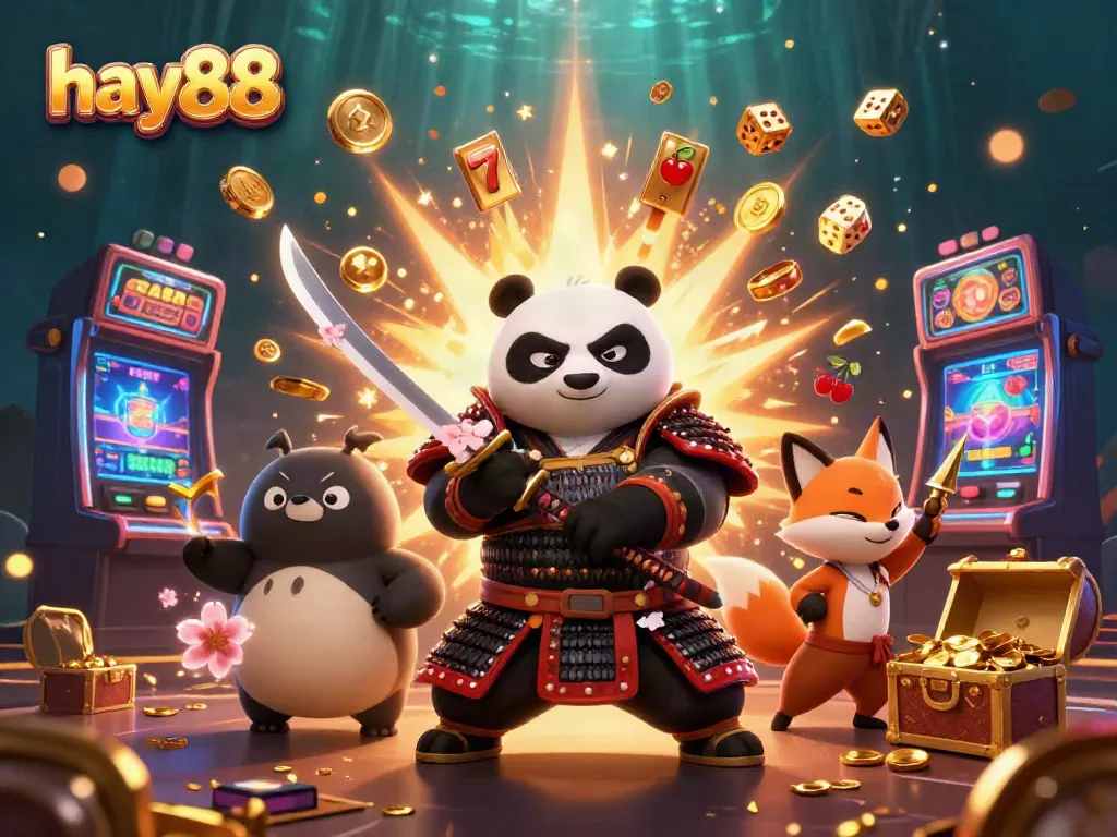Experience thrilling gameplay at hay88 with vibrant characters and dynamic casino elements.