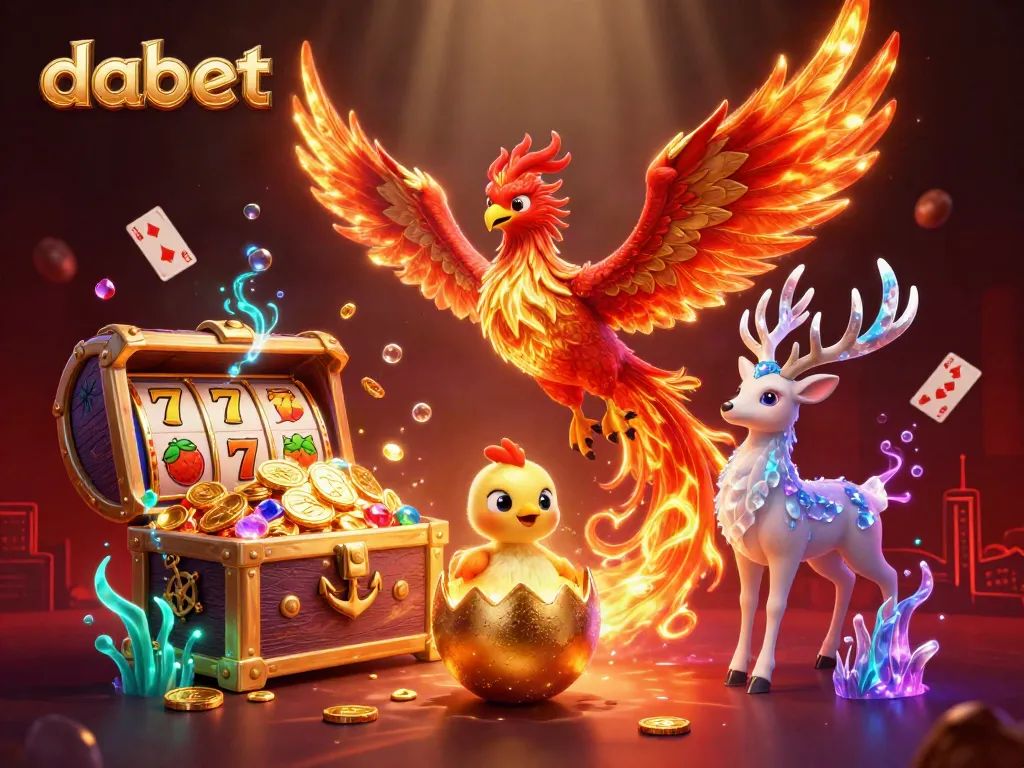 Experience exhilarating gaming action with dabet in a vibrant 3D casino adventure