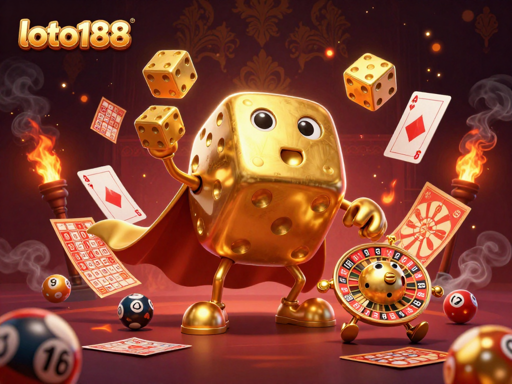 Engage in thrilling lottery excitement with loto188’s vibrant characters and dazzling elements.