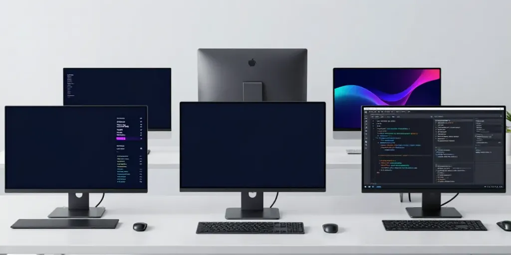 UK domain renewal prices displayed on modern tech devices in a professional setting