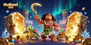 Play exciting slots at thailand slot featuring vibrant characters and treasure elements for a thrilling experience.