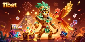 Experience exciting wins at 11bet with rich slots and casino games in an immersive 3D world.