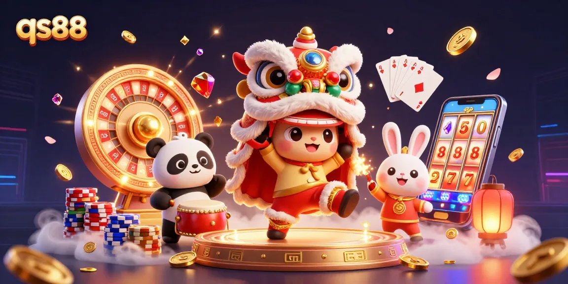 Experience thrilling wins with qs88 at the dynamic online casino, featuring vibrant game elements.