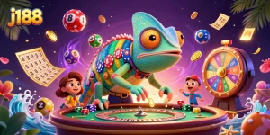 Experience thrilling jackpots at j188 with a vibrant casino scene bursting with prizes and energy.