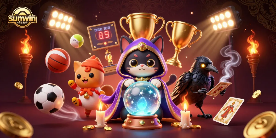 Experience excitement with sunwin chính hãng in this vibrant 3D casino-themed illustration.