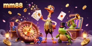 Engage in thrilling gameplay at mm88 with 3D casino characters and dynamic energy.