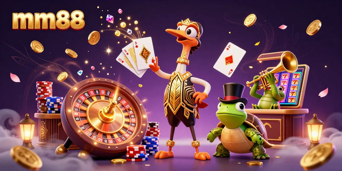 Engage in thrilling gameplay at mm88 with 3D casino characters and dynamic energy.