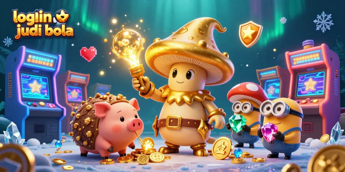 Engage with the thrilling world of login judi bola through a magical gaming landscape filled with treasures.
